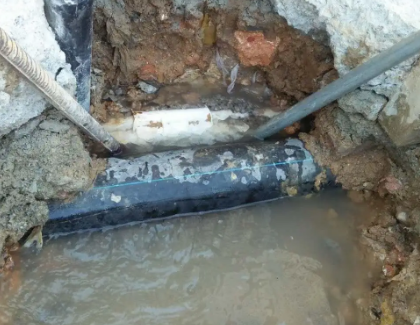 宛城测漏水之水管漏水